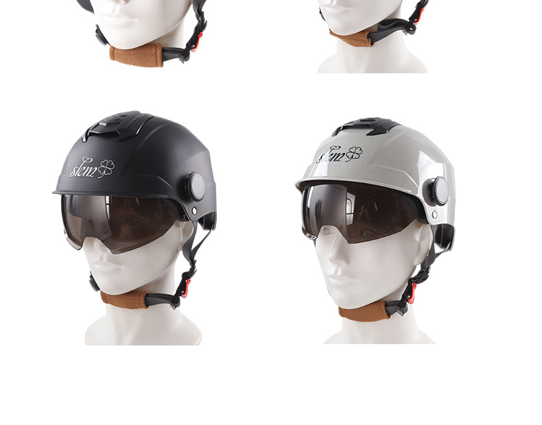 2025 new in stock electric car helmet double mirror men and women summer sunscreen four seasons universal battery motorcycle helmet
