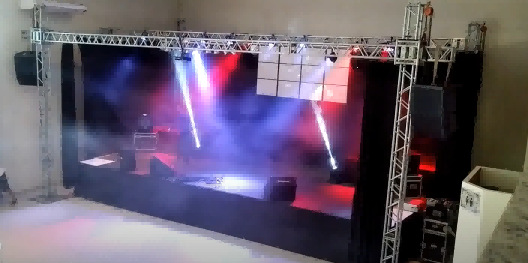 创笙外销铝合金展架 立式led屏厂家直销国外标准外销插销架展示架