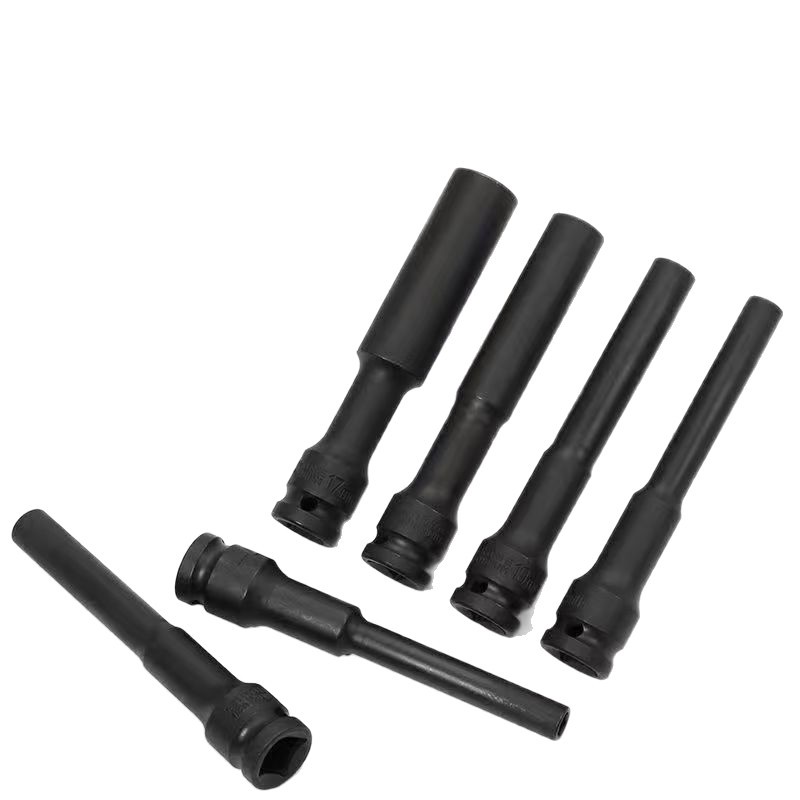 Llave eléctrica alargada manga ultra delgada de pared delgada 9 piezas 1 / 2 gran vuelo 1/2.8 mm manga hexagonal extra larga