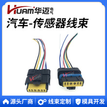 HUAM华迈适用于标致雪铁龙电子燃油泵插座线束节气门插头线束