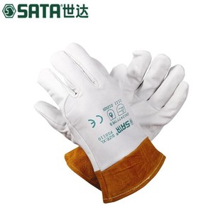 Shida FS0109 Labor Protection Gloves Argon Arc Welding Gloves Non-slip Wear-resistant Protection Welding Welding Protective Welder Gloves