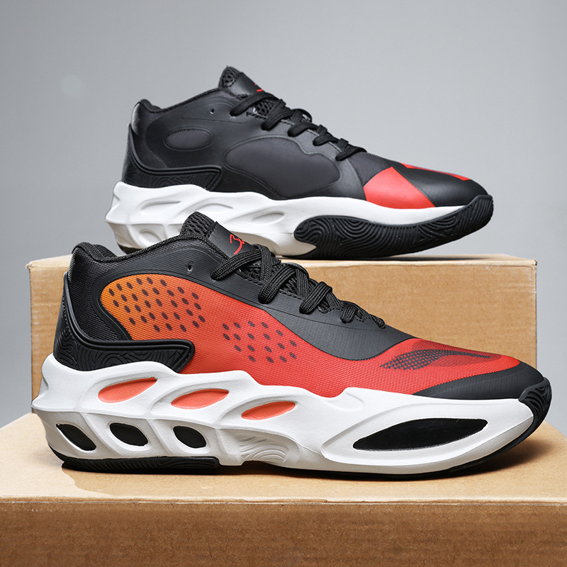 Quality breathable non-slip wear-resistant basketball sneakers for…