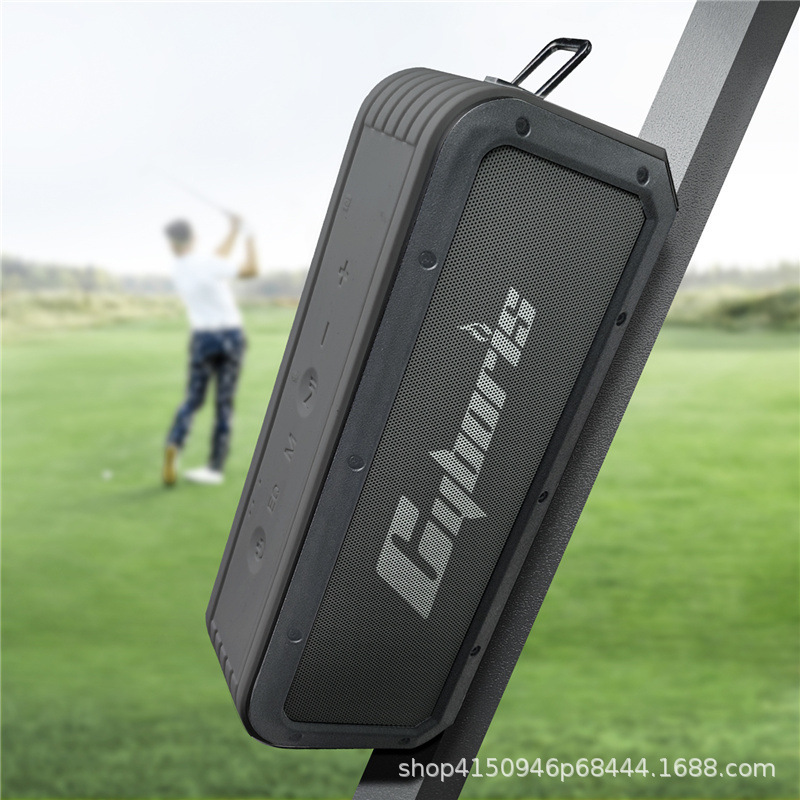 Cyboris Bluetooth Card-Insertable 40W Subwoofer High-Quality Outdoor Portable Golf Car Magnetic Speaker