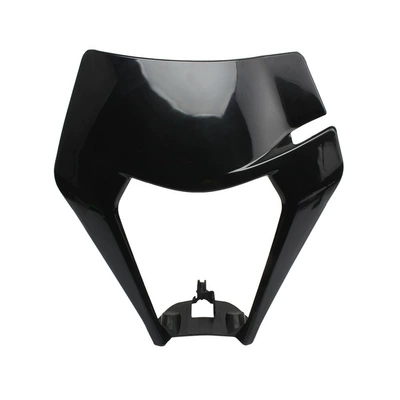 Off-road motorcycle universal lamp shell modification suitable for KTM headlight ghost face headlight shell 20-23 accessories (Motorcycle headlights, headlights) - black-lamp-housing