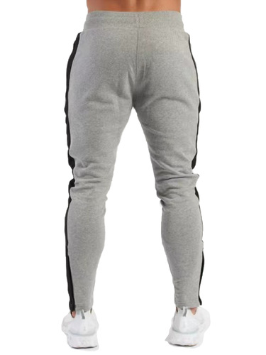 Temu size supply European and American thermal-lined men's casual sports nine-hole pants cross-border European code men's casual sports pants
