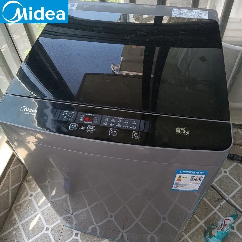 美的10公斤5/8/9KG洗衣机全自动家用大容量波轮宿舍租房 MB100KQ5