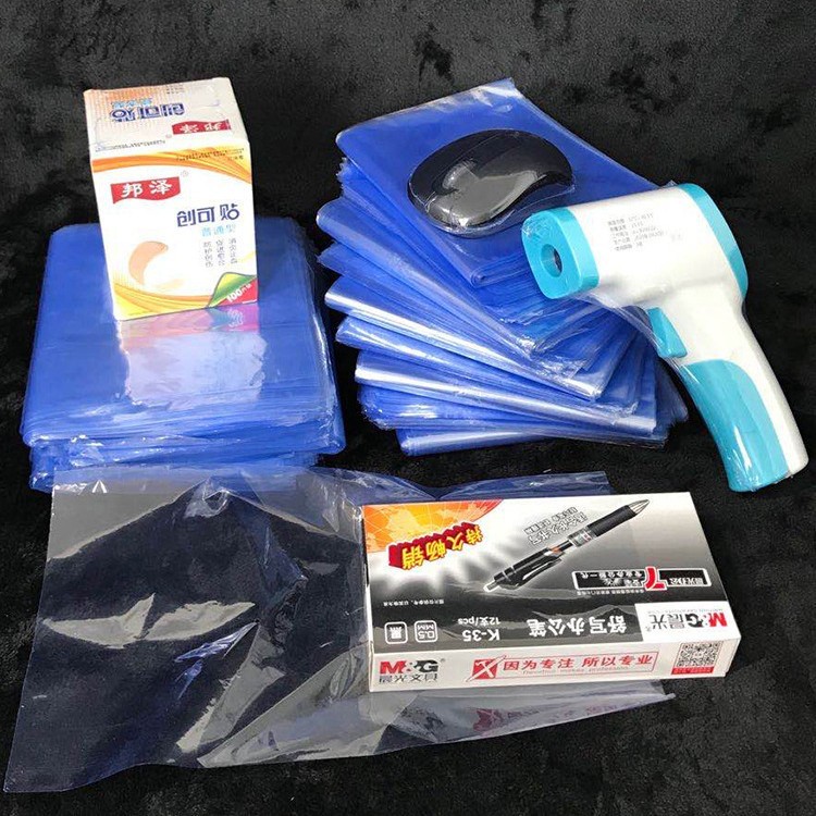En stock bolsa de película Termocontraíble de PVC película a prueba de polvo película Termocontraíble transparente película de humo