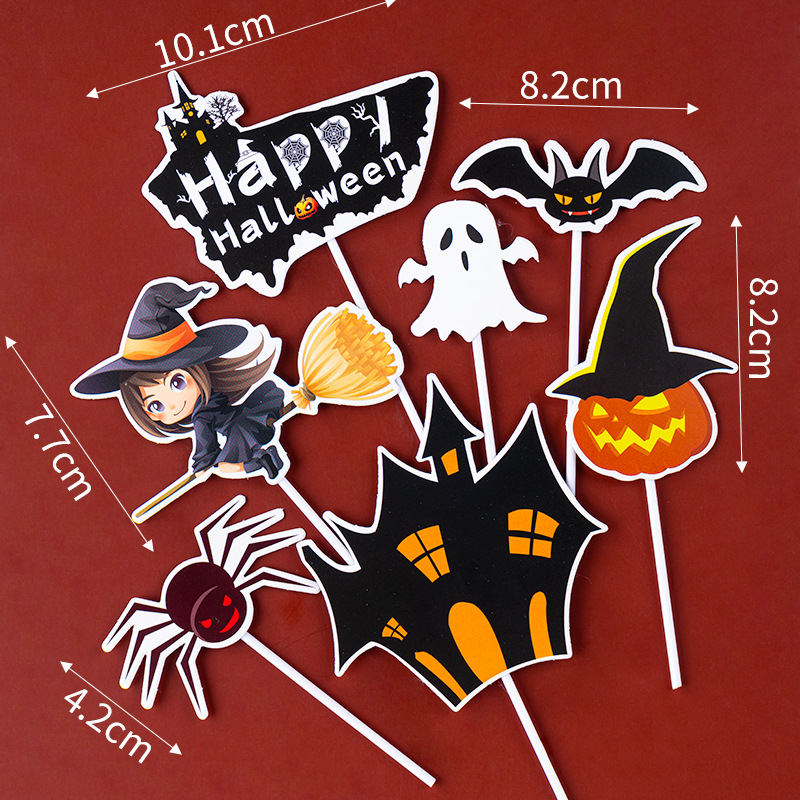 Halloween spider material pack 10 sets