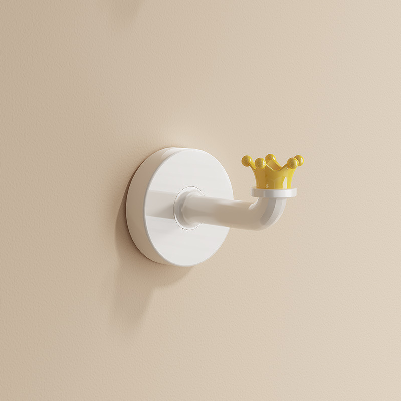 クラウンヘアバンド収納棚トイレ髪飾りクリップ皮筋ひもフック髪ひも収納神器|undefined