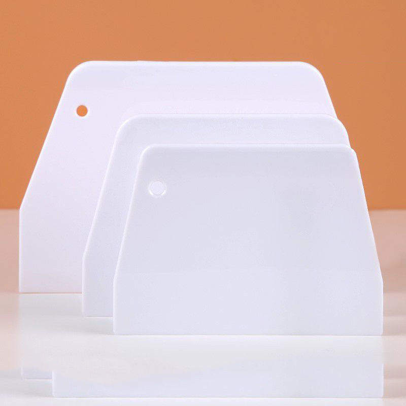 プラスチックスクレーパーのベーキングスクレーパーのカッターナイフのシリカゲルの腸粉のケーキのパンケーキの面を厚くして卸売りの熱を代行します。|undefined