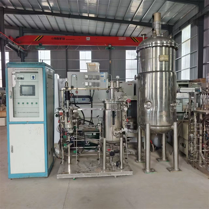 Б/у нержавеющая сталь резервуар для жидкой культуры ферментации лабораторный механический мешалка резервуар для микробной культуры