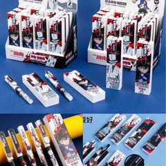 愛好名偵探柯南聯名可擦換墨囊鋼筆適合小學生初中學生