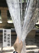 空调门帘透明防蚊防水挡风免打孔浴室厨房油烟遮挡房间隔断拉帘子