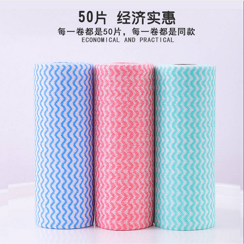 Lazy rag thickened kitchen paper special paper disposable dishcloth non-stick oil easy to clean paper towel
