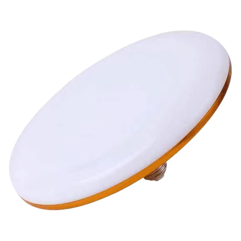 Bombilla led hogar Super brillante Lámpara de ahorro de energía a prueba de agua protección de los ojos luz amarilla cálida E27 tornillo resalte ahorro de energía comercial lámpara OVNI