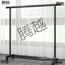 网红晾衣架落地家用卧室挂衣服阳台折叠杆简易室内移动宿舍晒凉衣