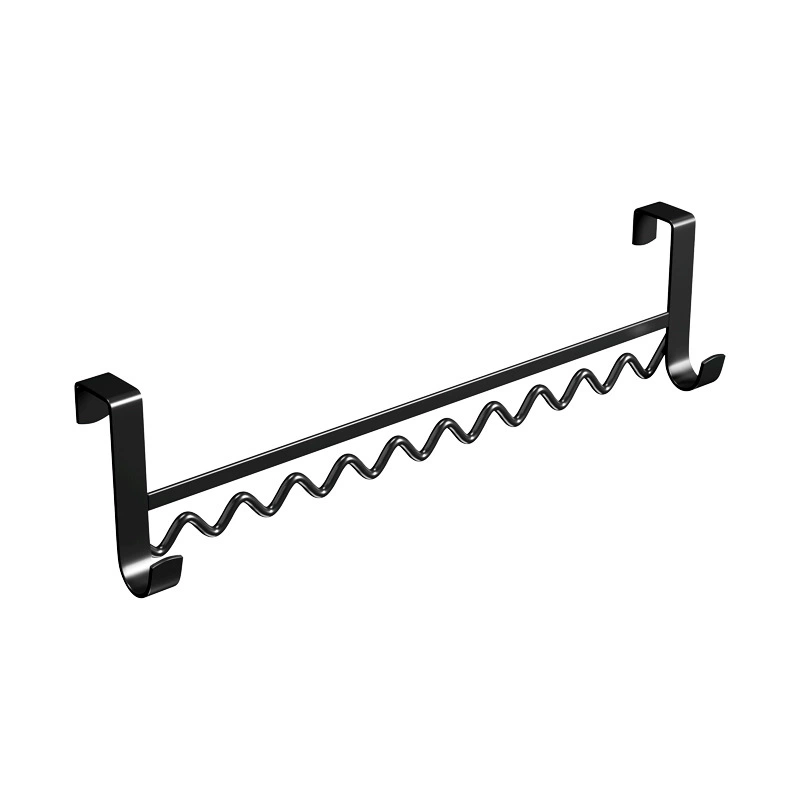 Wall-Mounted Dormitory Bedside Hook, Carbon Steel, No-Drill Over-Bed Multi-Function Hanger