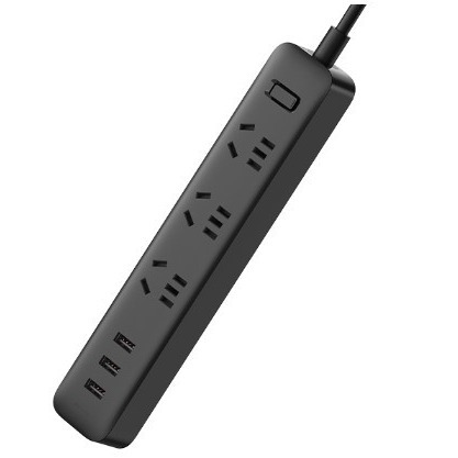 小mi插线板含3口USB 2A快充拖线板插座接线板电源插排