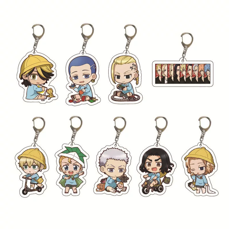 The Avengers, acrylic creative double-sided keychain, (Physicals)