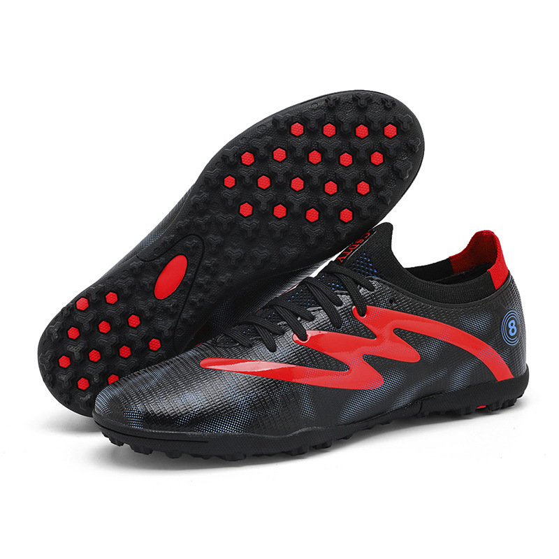 Soccer Shoes Men Kids Studded Training Boots For Artificial Turf_voghion.com
