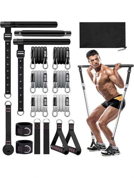 Home Multifunctional Fitness Resistance Band Set, Pull-Up Assist Belt, Weight-Bearing Training Belt, Pilates Equipment