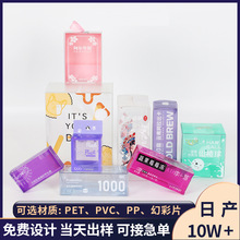 PVC包装盒电烫pet透明盒子pp盒高周波柔软线包装盒pet食品包装盒
