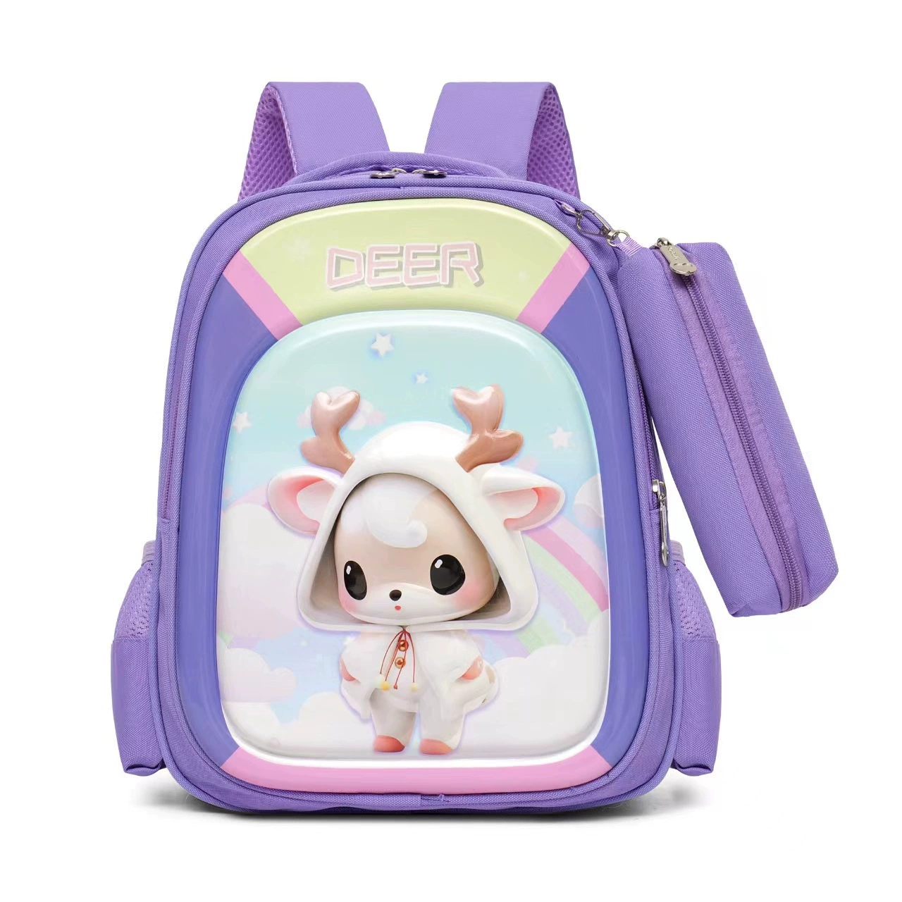 Children's cartoon cute backpack for early age for men and women, universal school bag, 6 years