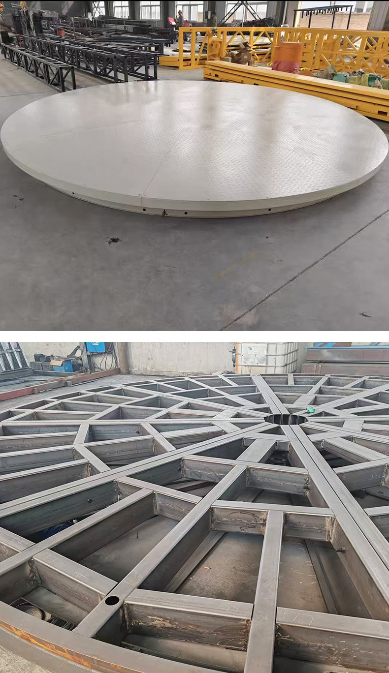 Lifting and rotating exhibition stand for 4S stores, car show remote-controlled rotating lifting platform, garage turntable, car rotating display stand