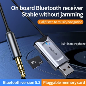 Simsiz Avtomobil Bluetooth Qəbuledici 5.4 Köhnə Audio Adapter Tf Yük Maşını