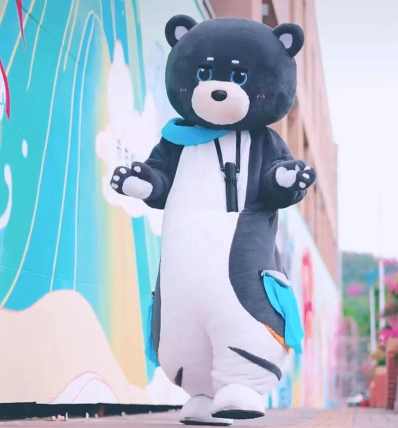 Cotton black bear