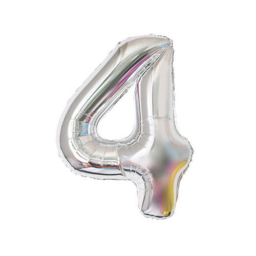 Cross-border new 32-inch American version digital aluminum film balloons, independent packaging, children's birthday party decoration, wedding layout