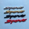 Car 3D three -dimensional car sticker Sport Sports Sports Edition Car Label Personal Car Pass Metal Sport car logo