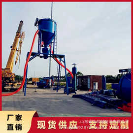 气力输送机图片 地面散灰自吸装车负压吸灰机 库房粉煤灰出灰机