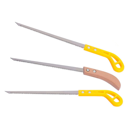 Chicken tail saw, outdoor saw, garden hand saw, woodworking saw, mini wall panel saw, fruit tree saw, wall saw, straight saw with wooden handle