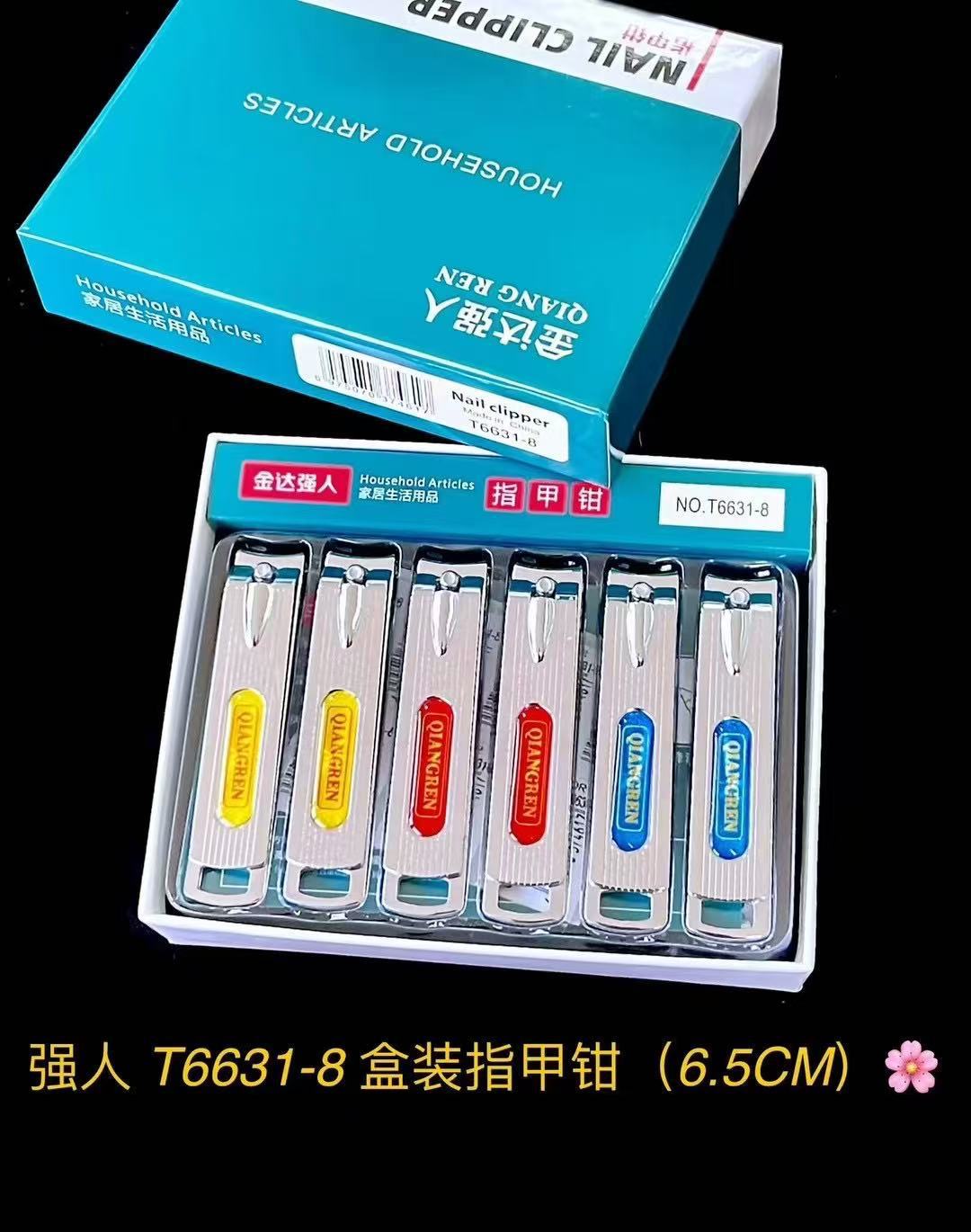 Cuchillos de uñas Jinda Strong 100 cortadores de uñas grandes, medianos y pequeños, cortaúñas de boca plana y cortaúñas de boca oblicua al por mayor