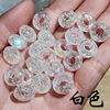 Acrylic wheel, beads, accessory, 14mm, wholesale