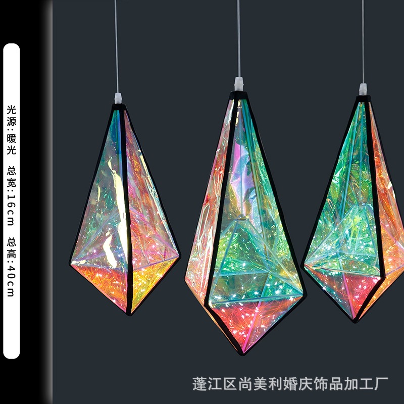 Nuevos accesorios luminosos de boda marinos, adornos de guía de carretera, escaparates de hoteles y centros comerciales, diseño del lugar del escenario, luces decorativas