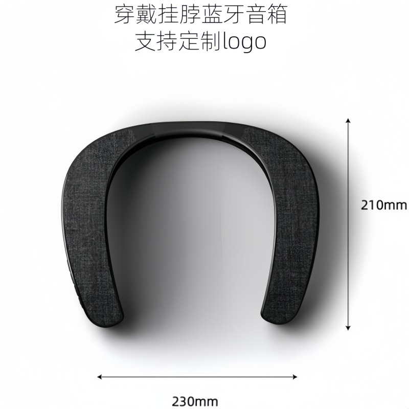 altavoz bluetooth transfronterizo cuello colgante alta calidad de sonido envolvente bajo pesado cuello colgante sonido bluetooth