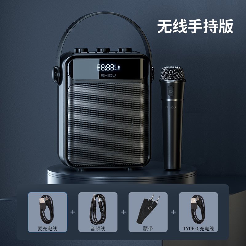 十度s95音楽brics無線bluetoothオーディオ屋外携帯ledディスプレイ移動スピーカースピーカー|undefined