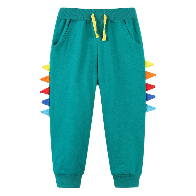 Pantalones deportivos para niños estilo europeo y americano, nuevos pantalones de sudadera para niños de otoño, pantalones largos de moda para bebés con cordón falso al por mayor
