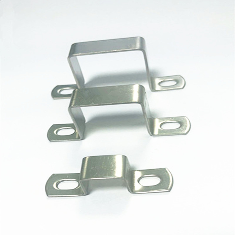 304 Stainless Steel Square Clamp, Square Wire Duct Clamp, Square Tube, Horseshoe Clamp, Right Angle Bracket, Clamp, Pipe Clamp