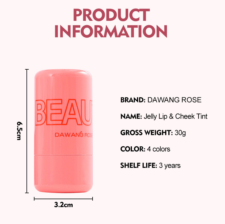 Dual-ended Blush Stick For Contouring And Sculpting Cheeks_voghion.com