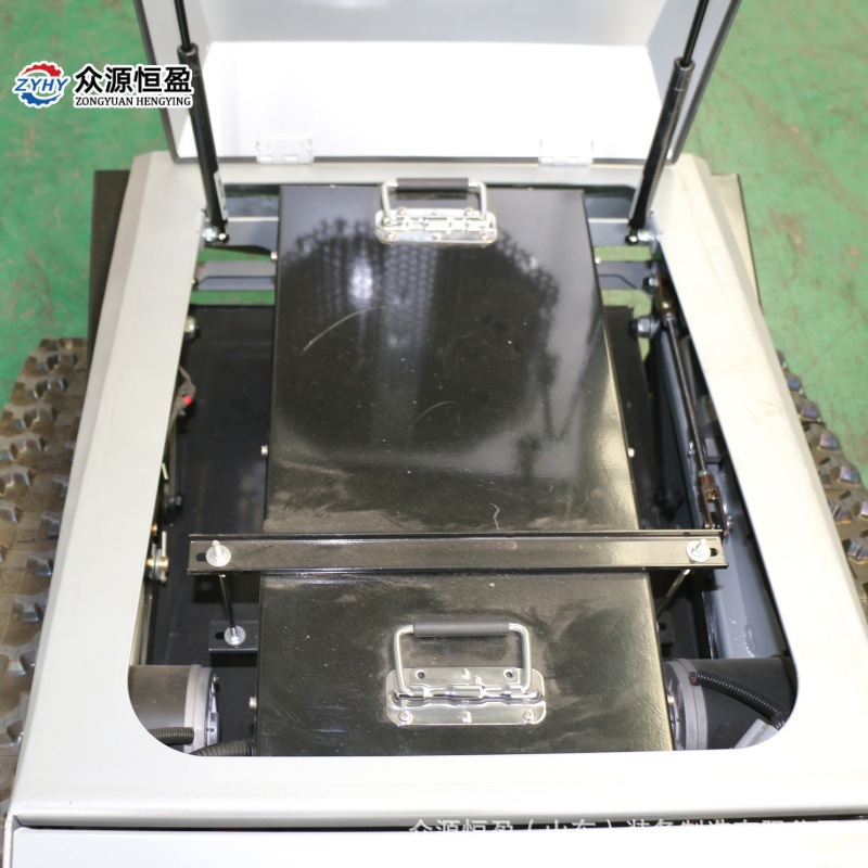 智能操作园林果园割草碎草机  木箱出口法国电动小型遥控割草机