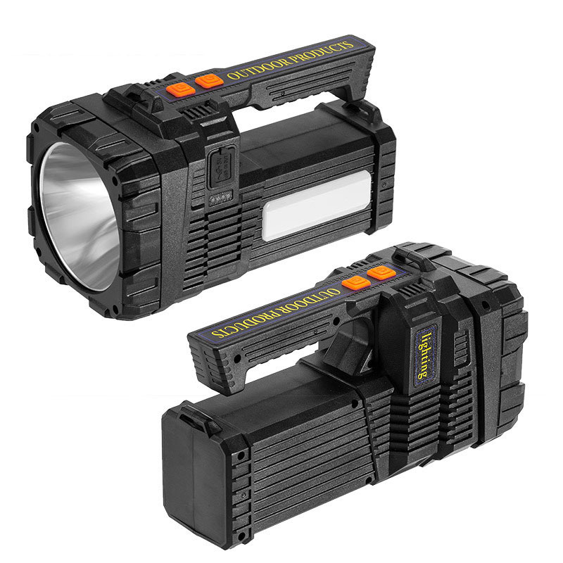 Transfronterizo nuevo reflector al aire libre multifuncional campamento iluminación salida emergencia carga resaltar impermeable lámpara portátil