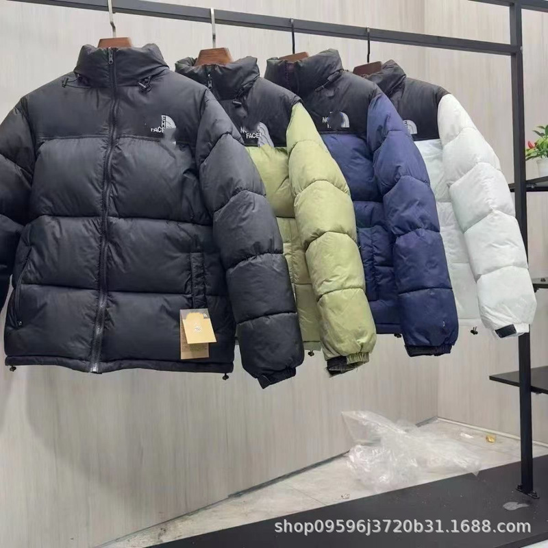 Trendy New High Version American Version North Face Tnf1996 Unisex Thick Cotton Embroidered Jacket Wholesale