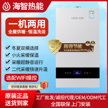 海智燃气壁挂炉供暖生活热水二用智能家用采暖炉源头工厂直供批发