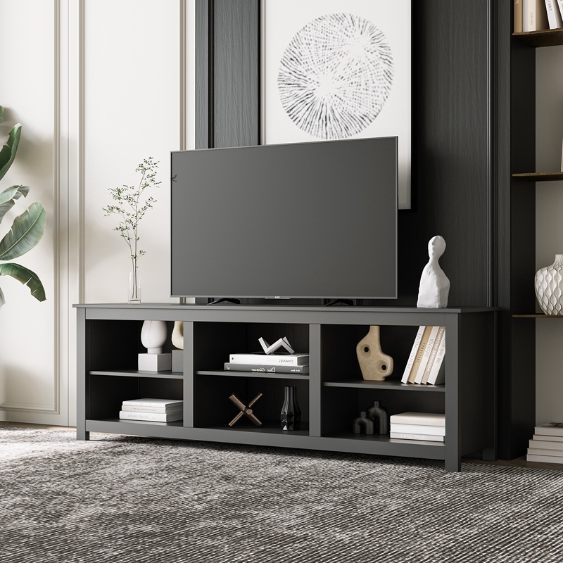 Gabinete de TV moderno minimalista nórdico luz lujo dormitorio TV gabinete sala de estar pequeño apartamento piso armario