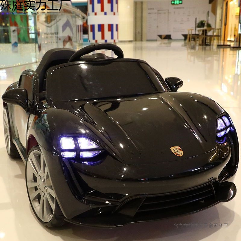 Baby Electric Car Four-Wheel Remote Control Car 1-4 Years Old Baby Toy Car Can Sit on the Kidsren's 2-Wheel Swing Stroller