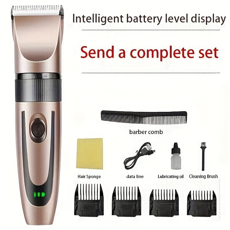 1pc Professional Cords Hair Clippers for men无绳电推剪|ms