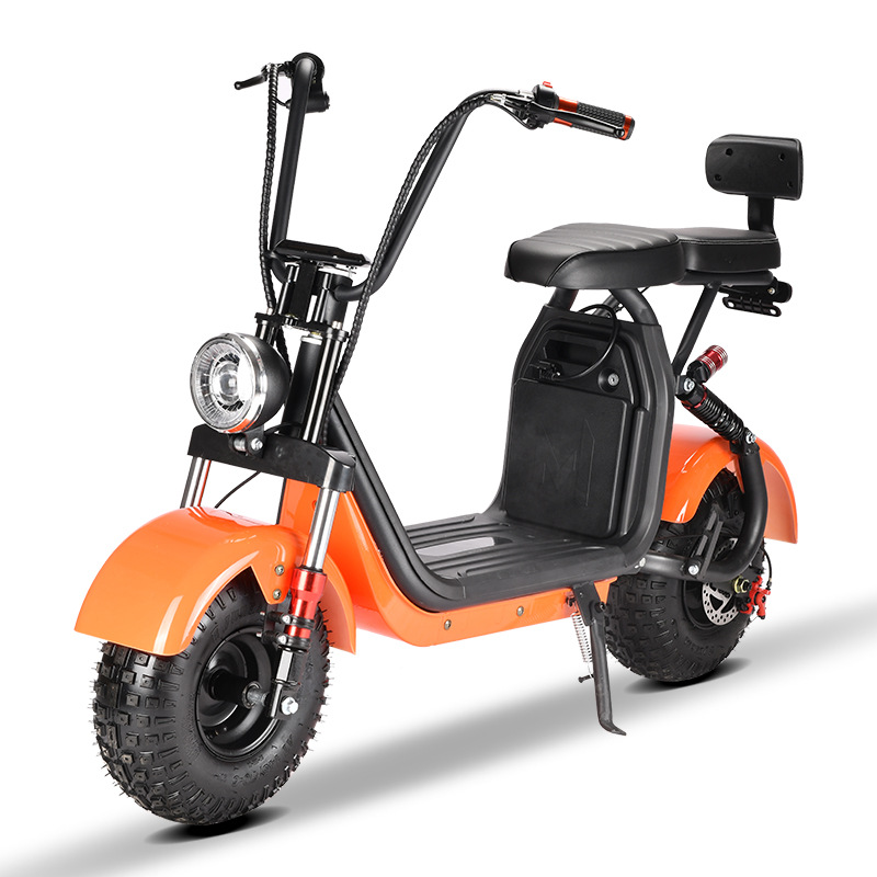 Eec Dot Adult Scooter Two-Wheeled Motorcycle Harley Electric Vehicle Mini-7 Can Be Equipped with Dual Lithium Batteries